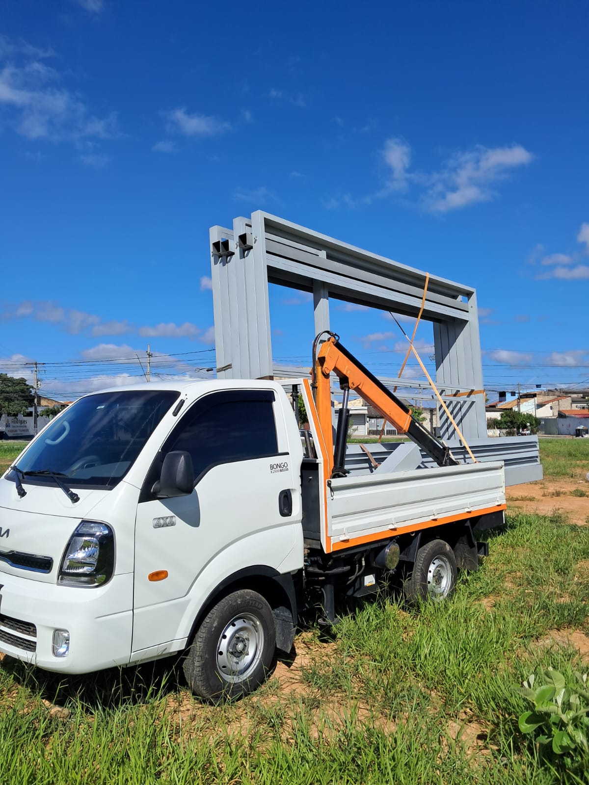 Transporte de equipamento pesado